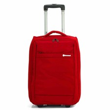 Valise cabine pliable 2 roues BENZI "Classic" - rouge - BZ-5027-ROUGE