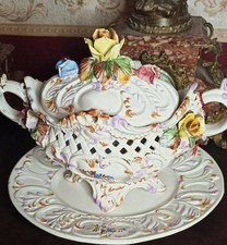 Belle Soupière véritable rustique italien Val del Brenta 