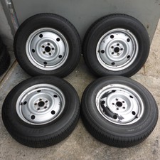 4x Roues 15 Subaru 5x100 6J Et48 Forestier Héritage Bridgestone 205/70 R15