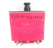 6752-204-15 KLIXON CIRCUIT BREAKER 15 AMPS/ 120 VAC/ 30 VDC/400 HZ NEW OLD STOCK