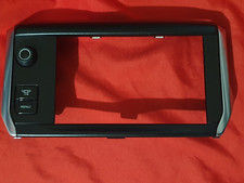 Commande menu ecran gps  façade  enjoliveur cache  d'écran PEUGEOT 208  2008 