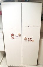 Armoire 2 portes Sauthon Disney Minnie made with love - chambre enfant