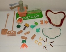 Lot d'accessoires abreuvoir chevaux Poupée BARBIE MATTEL Vintage 90
