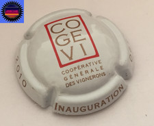 Capsule de Champagne CO.GE.VI Cuvée Inauguration 2010 n°18 Cote 5 !!