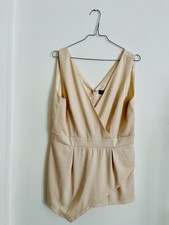 Combi short combinaison blanche little mistress 42