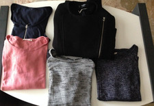 Lot vetements femme taille M pulls veste body Camaieu Cache Cache Mango