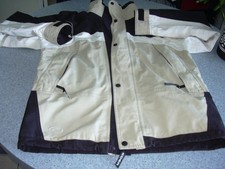 parka beige et noir "t-48"