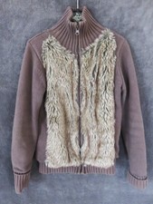 GILET FAUSSE FOURRURE MARRON  ♥ CONFETTI ABSORBA ♥ T 10 ANS TBE +++ ☺