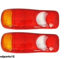 2x Feux Arrières Lentille pour Renault Mascott Camion 1998 - 2002 Citroen Lkw