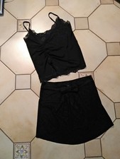 Ensemble Top moulant à fines brides S/M et Jupe T2 TBE