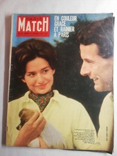 N1830 Magazine Paris-Match N°550 24 oct 1959 grâce et Rainier à Paris, Townsend
