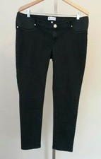 Pip & Vine by Rosie Pope Black Underbelly Skinny Maternity Jeans Size XL