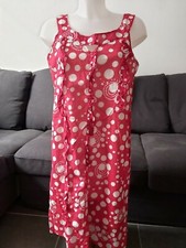 Robe Rouge A Pois Blanc  100% coton taille 42 Grain De Malice 