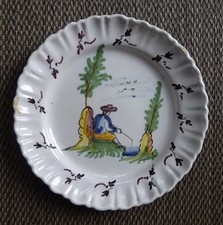 SUD OUEST BORDEAUX ? STE FOYE LA GRANDE ? ASSIETTE AU PECHEUR BE 22,5 cm