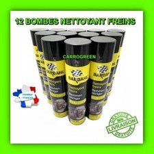 BARDAHL 12 Bombes Nettoyant Degraissant Frein Auto Moto  600ML