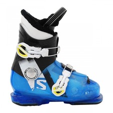 Chaussure de ski d'occasion junior Salomon T2/T3 jr - Qualité A - 39_39.5/25MP