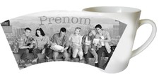 Mug (tasse) Conique Friends New-York personnalisé avec prénom V1