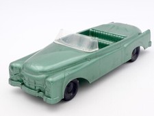 JOUET ANCIEN PLASTIQUE 25cm CABRIOLET US SIMCA ... AUTOUR DU 1/20 OYONNAX CLE ?