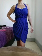 Robe soirée bleue électrique Eva & Lola 36/38