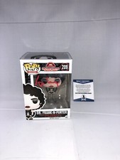TIM CURRY SIGNED ROCKY HORROR PICTURE SHOW DR FRANK N FURTER FUNKO POP BAS