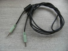Câble cordon  Prise jack male/male 3,5mm audio stéréo
