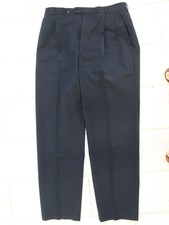 Pantalon Classique A Pinces Bleu Marine Nino Ferletti T.44