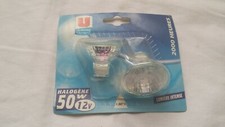 2 Lampes, Ampoules Réflecteurs Halogene standard GU 5.3   12v  50w