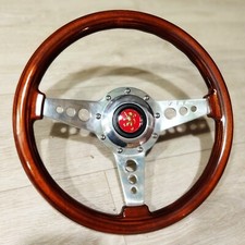 Volant Bois Moto-Lita 36cm Complet  Peugeot 504 404 304 204 & Autres Anciennes