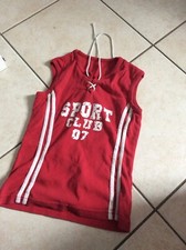 T Shirt Rouge Taille 1 12-14 Ans