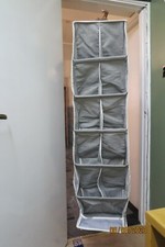 Toile à Suspendre étagère à chaussures-Hold 24 paires de chaussures + autres objets-look