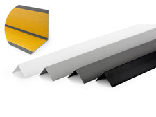 Cornière Dure PVC 1M 1,5M 2M Profilé d'angle adhésif protection de rebords 