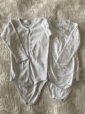 2 Set 100% coton bébé sleepsuite Révélateurs à Manches Longues Garçons Filles corps