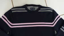 Adorable pull bleu marine Eden Park M (état neuf)