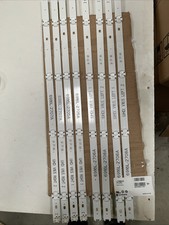 8 Barrettes LED pour TV LG 49UH610V 49UH603V