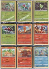 POKEMON GO LOT SET COMPLET 42 CARTES COMMUNE ET PEU COMMUNE  + CADEAU