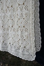 jeté de lit ou canapé au crochet