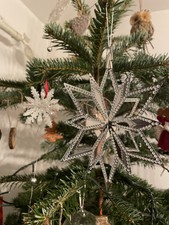 Swarovski Métal /Cristal Christmas Etoile Ornement 2014 Edition limitée