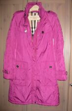 100% Authentic Burberry Brit Puffer Hot Pink Nova Plaid check USA 6