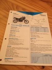 Triumph 900 Tiger T430 93 / 94 Fiche technique moto RMT ETAI
