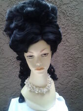 Victorian bustle era cascade ringlet style wig COLOR  choices wig