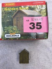 HORNBY OO Gauge R 8576 Signal Box Abri de jardin Comme neuf in Tatty Box Look