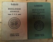 BIOLOGIE CELLULAIRE ET VEGETALE - PLANTEFOL/BIOLOGIE ANIMALE - ABELOOS 1955