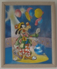 WALT DISNEY - Cadre: 27,5 x 22,3 cm - DINGO - Idéal pour une chambre d'enfant !