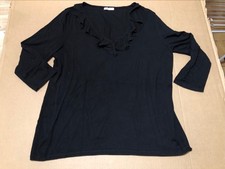 t-shirt  manche longues couleur noir taille 42/44 marque Anne WEYBURN