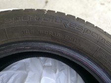  DUNLOP  2pneus  185/60 R15 -84H                              SPORT BLURESPONSE 