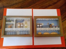 CADRE DECORATION CUISINE - Couleur BLEU - TBE