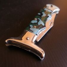 Couteau poche pliant  STAINLESS CHINA acier art déco table chasse maison N5038