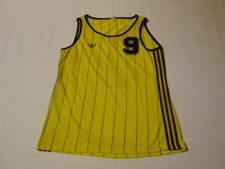 DEBARDEUR SHIRT ADIDAS SMALL 2/3 168 174 D5 D6 46 48 MATCH WORN#9 VINTAGE VENTEX