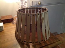 Abat-jour moderne bois-métal