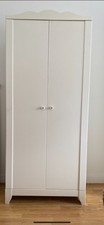 Armoire Penderie IKEA en bois "2 Portes" 175 cm Blanc